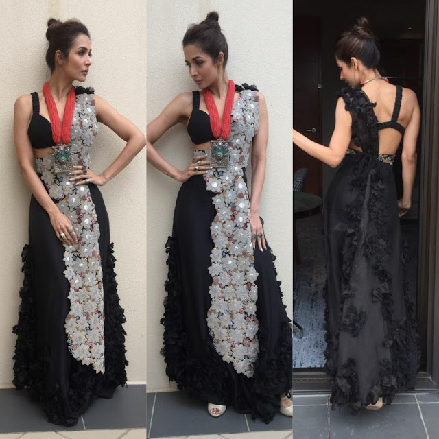 Malaika Arora Khan in Anamika Khanna at IIFM