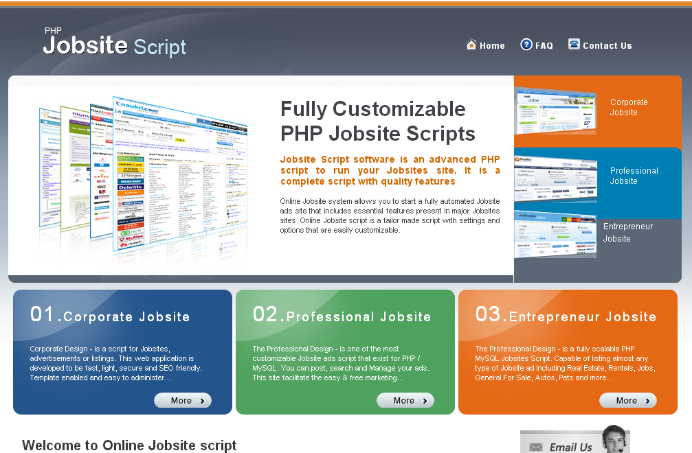Jobsite Script, Readymade Jobsite Script PHP, Job Site Script, Jobsite ...