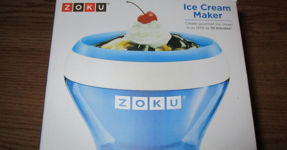 Missy's Product Reviews Zoku Ice Cream Maker
