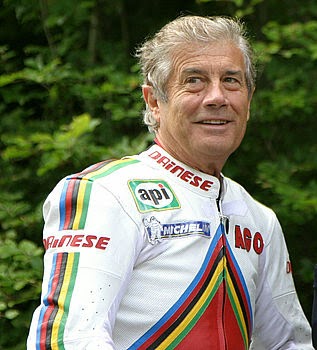 agostini giacomo tonyface motorcyclist rides