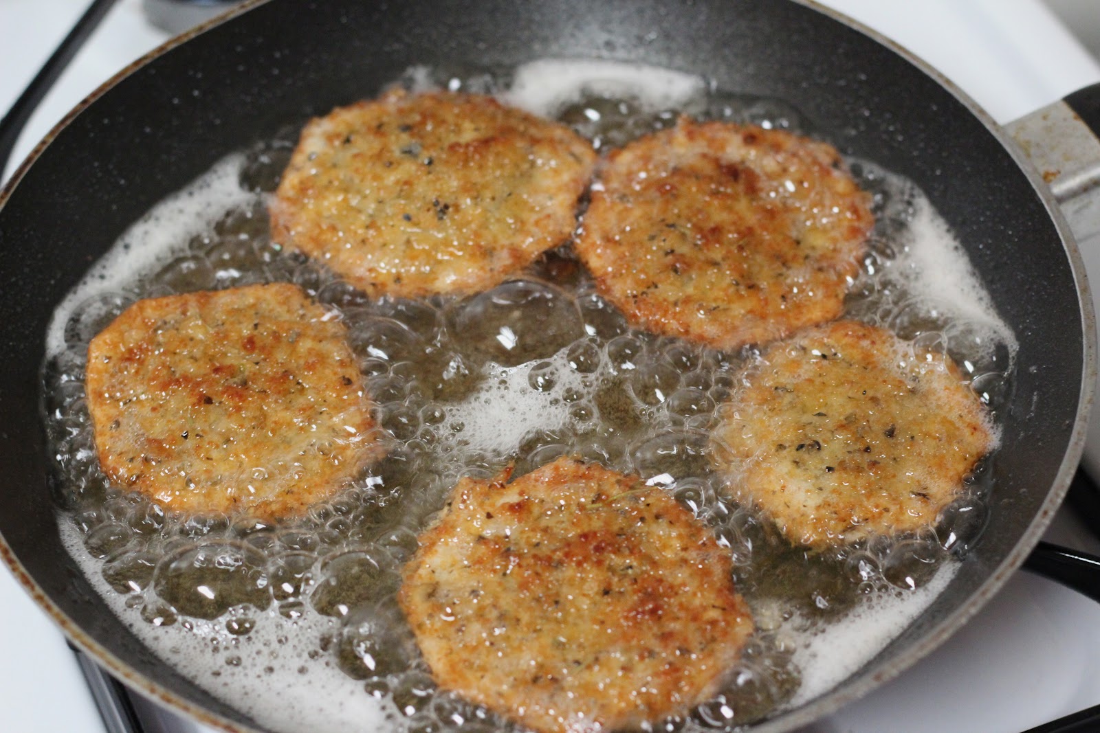Fried Ricotta Cheese and Venison Ravioli