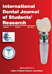 International Dental Journal Of Students' Research (IDJSR)