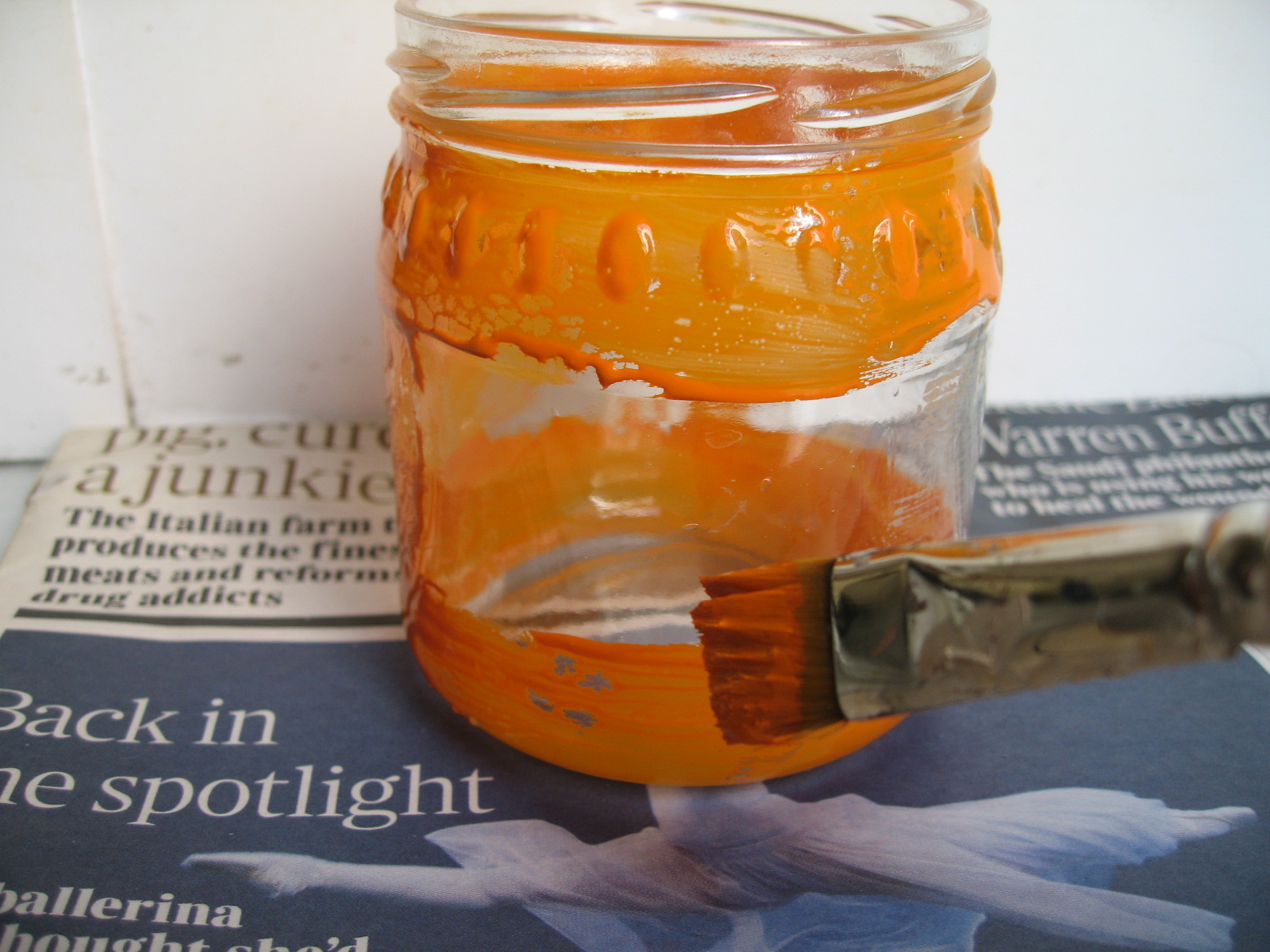 Craft with Jack Halloween Jam Jar Lantern