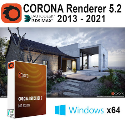 Corona Renderer 5 Hotfix 2 for 3DS MAX 2013-2021 Free Download