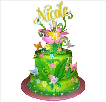 Tinkerbell Cake Red Ribbon Tinkerbell Cake Red Ribbon