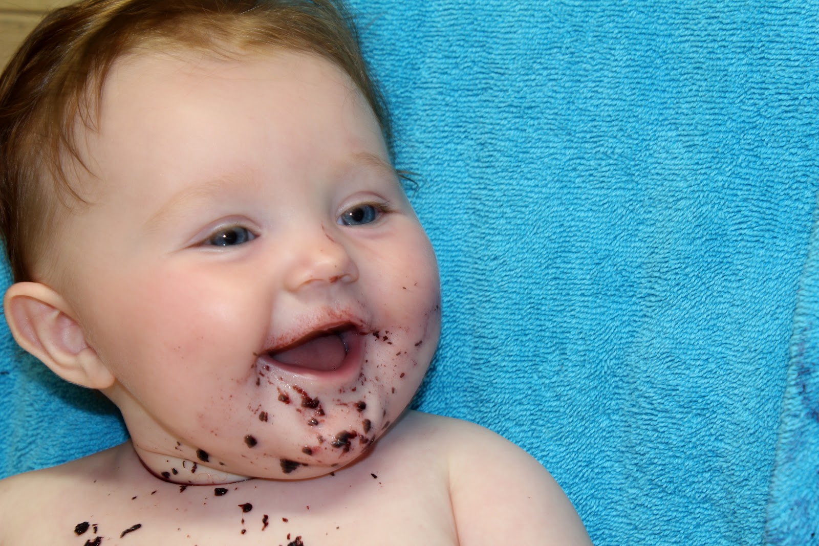 Home is wherever we are if there's love there too. Blueberry Baby