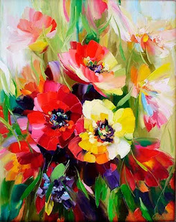 pintura-al-oleo-sobre-tema-floral