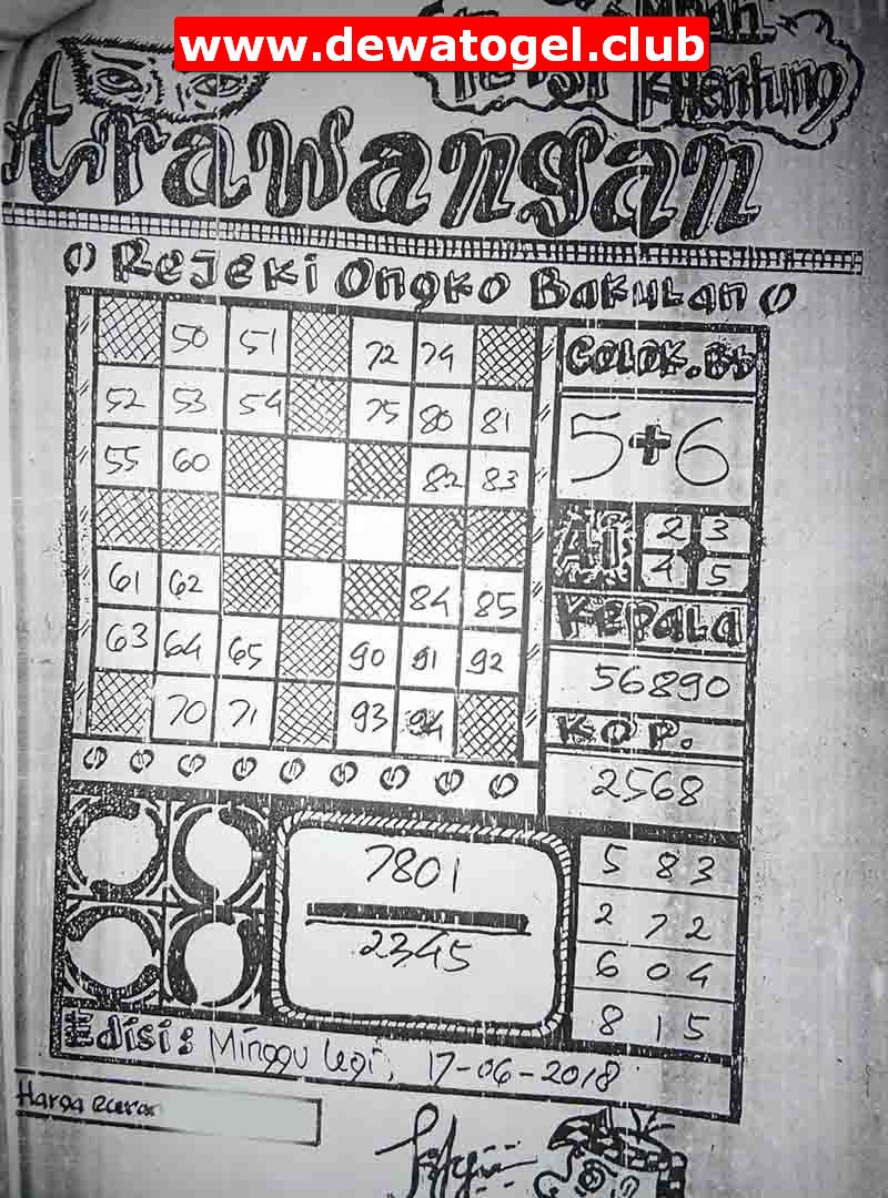 Prediksi Togel Singapura Minggu 17 Juni 2018 Syair Kode Dewa Togel