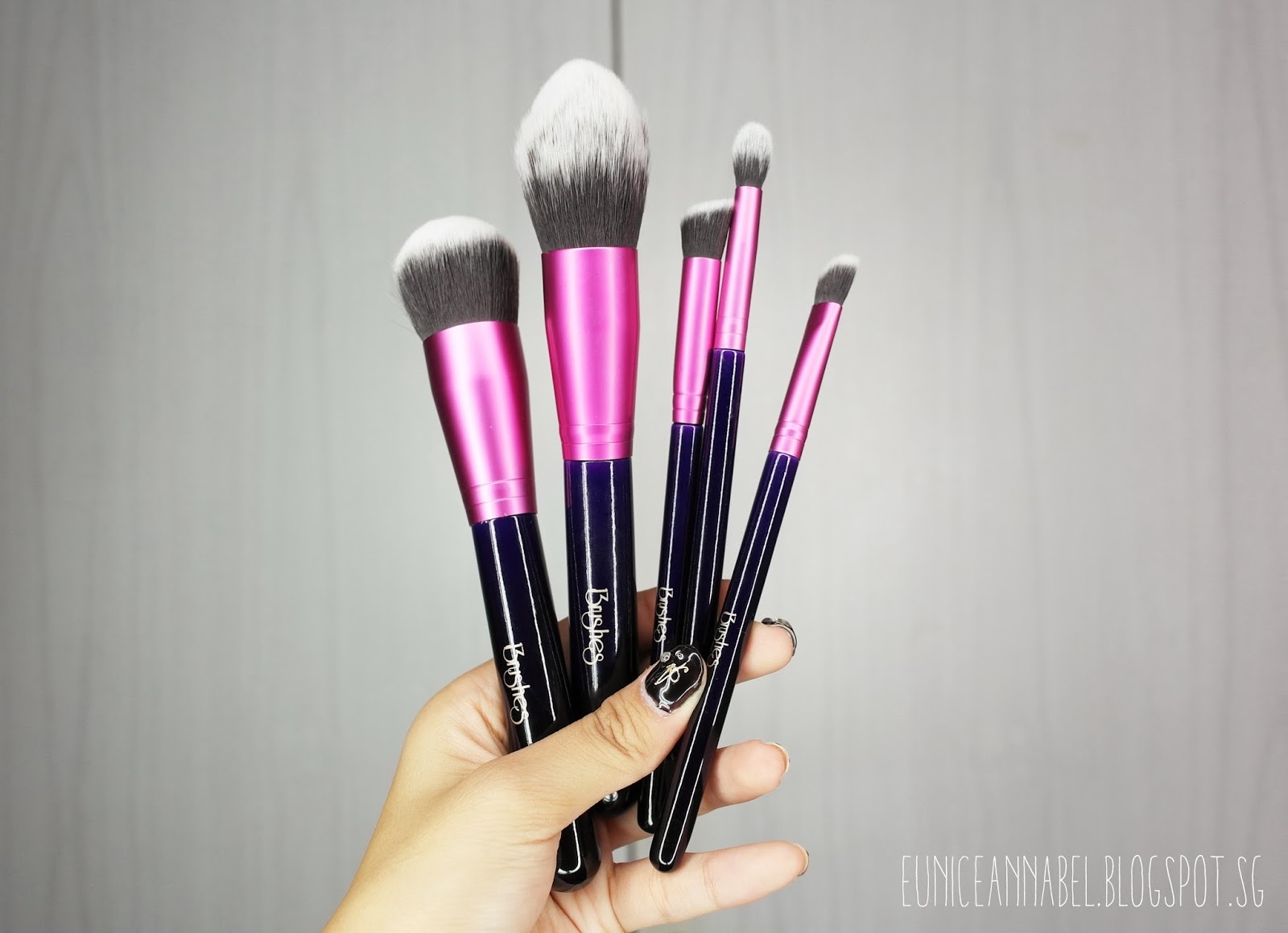 EUNICE ANNABEL 13rushes AnimalFriendly, Synthetic Cosmetic Brushes