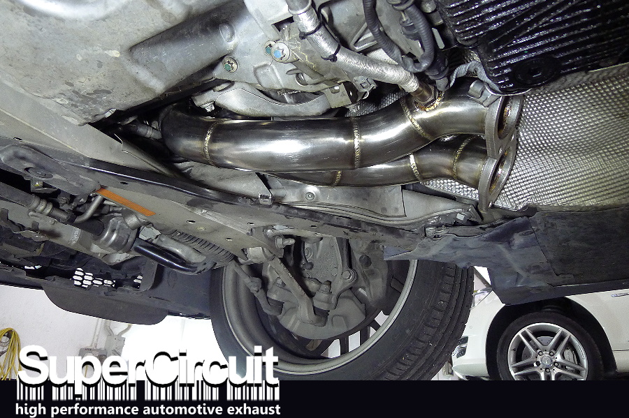 SUPERCIRCUIT Exhaust Pro Shop BMW 335i Coupé E92 Downpipes