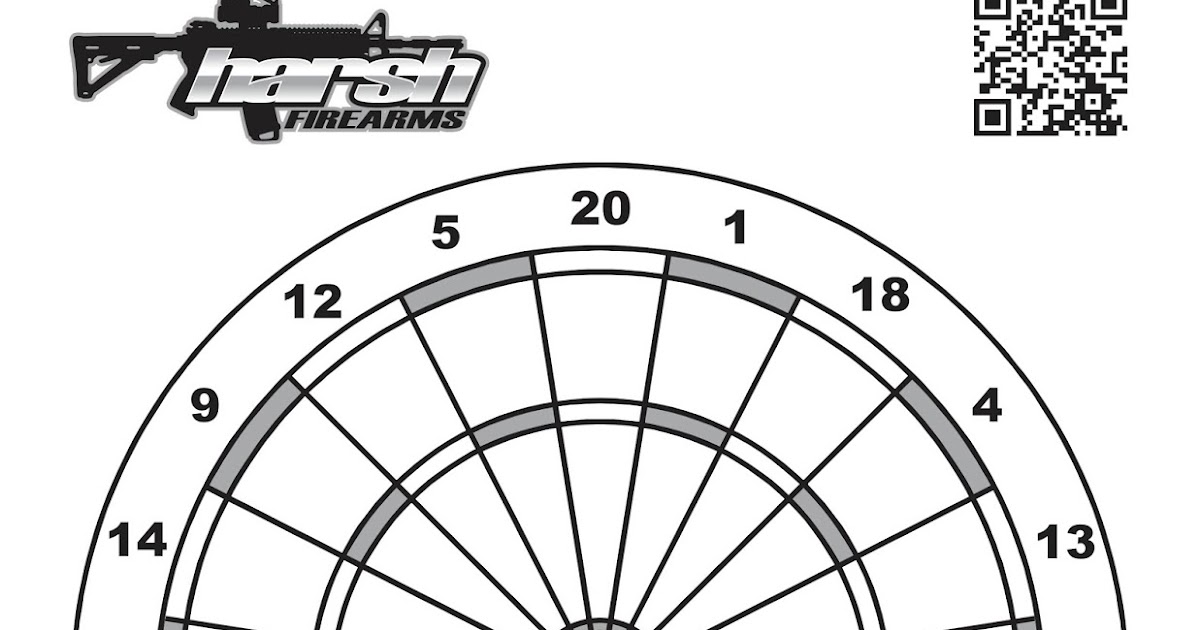 Дартс картинка для печати