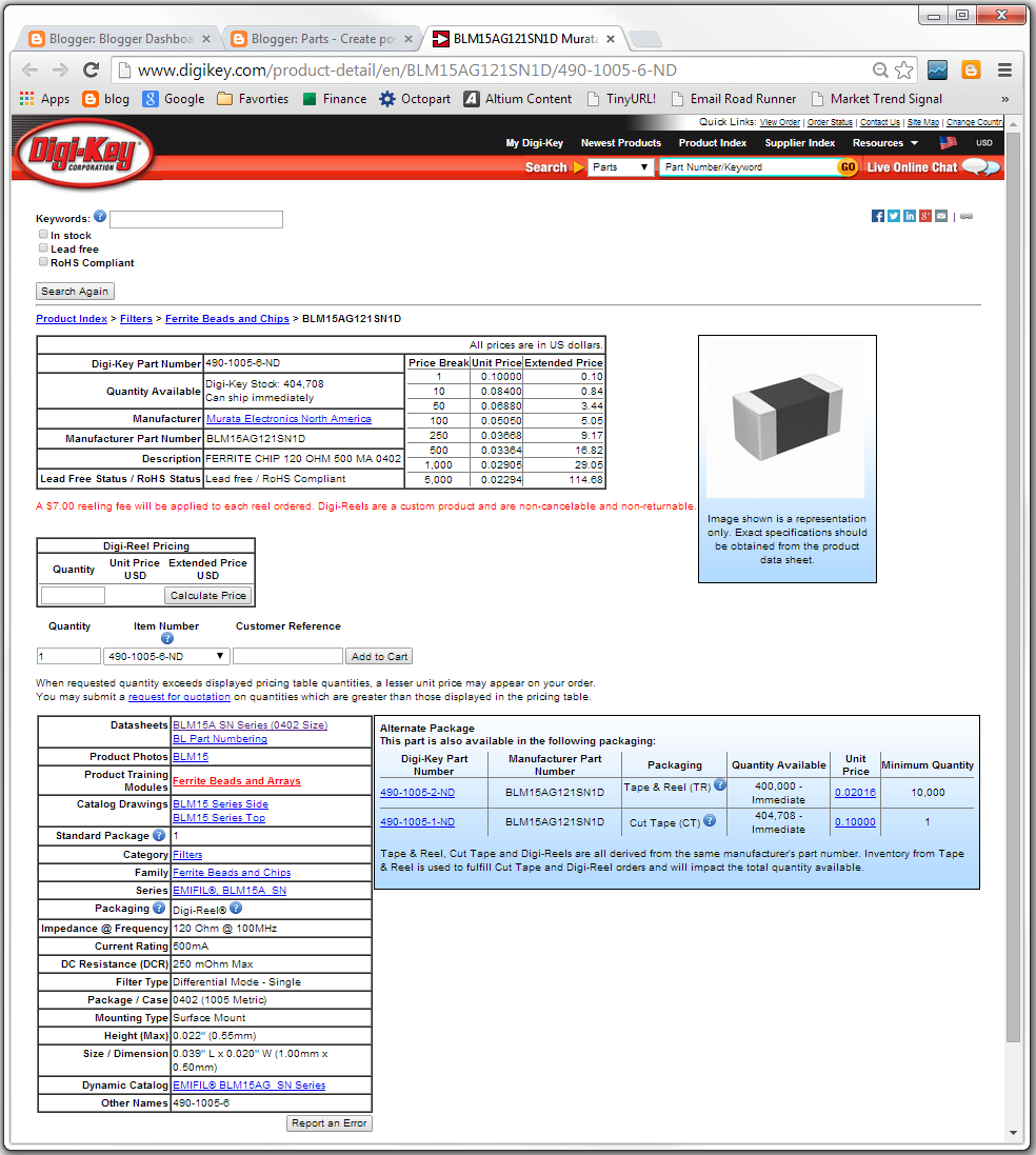 Parts Supplier Data Parts