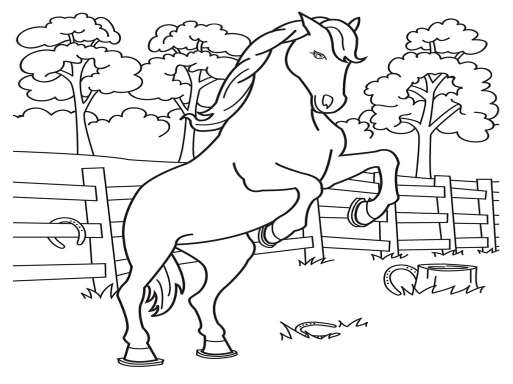 Coloring Pages Horse Coloring Pages Free and Printable