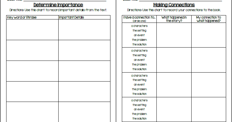 *The Teaching Oasis*: Graphic Organizers
