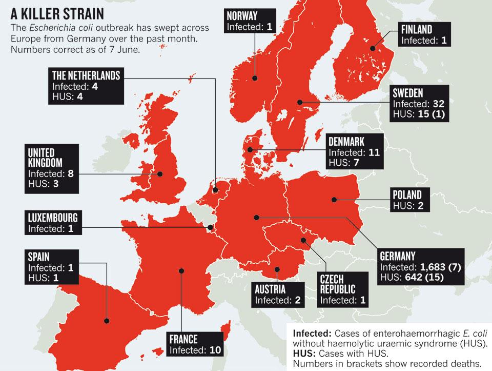Microbloganismos: Alemania y el brote de E.coli (STEC O104:H4)
