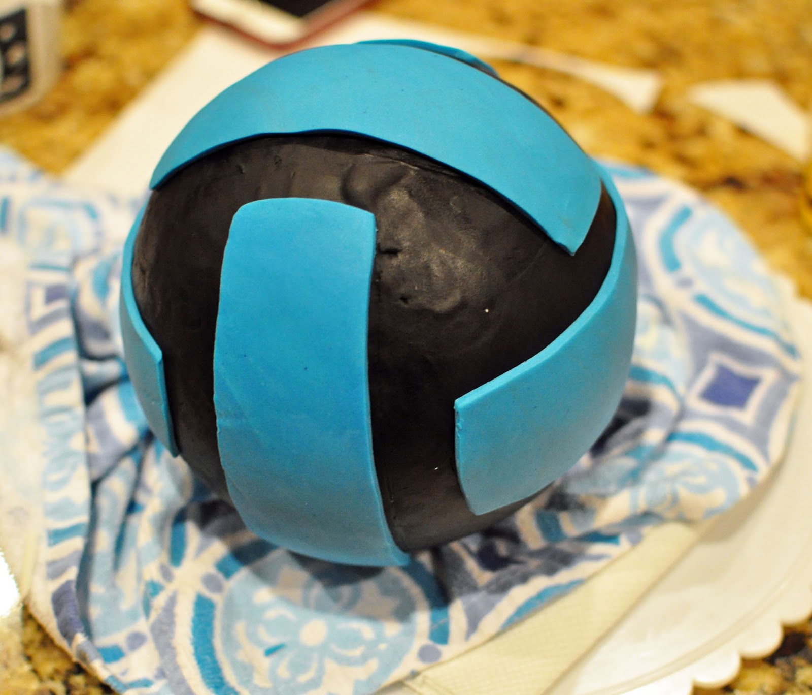 The Bake More Volleyball Court Cake