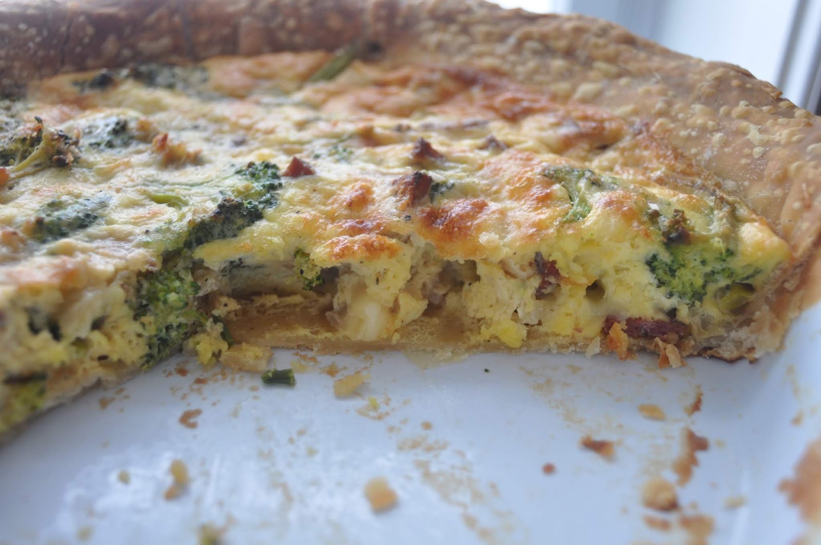 Leftovers Quiche