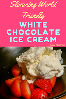 white chocolate ice cream slimming world recipe