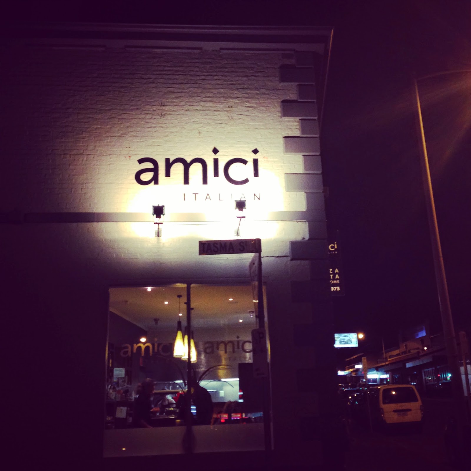 Living and Loving Hobart:: Amici Restaurant