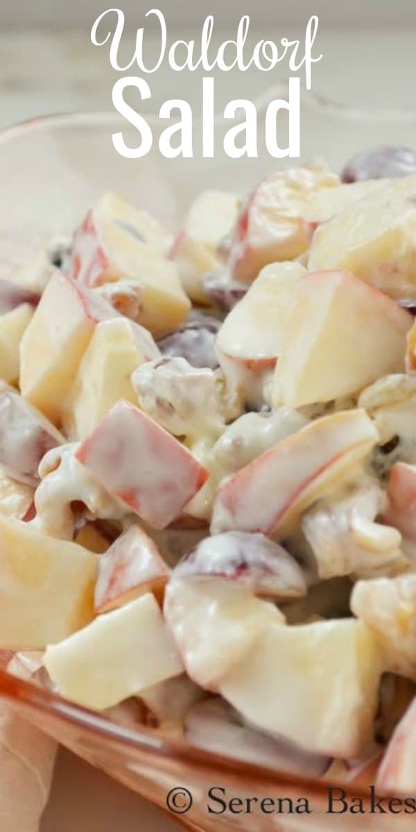 Waldorf Salad Recipe Serena Bakes Simply From Scratch