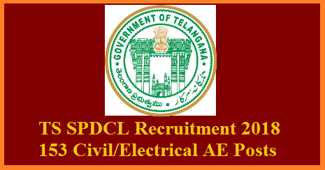 TS SPDCL Civil/Electrical Asst Engineer AE Posts Recruitment Notification 2018 - Online Application Form ts-spdcl-civil-electrical-asst-engineer-vacancy-posts-recruitment-online-application-form-hall-tickets-results-download