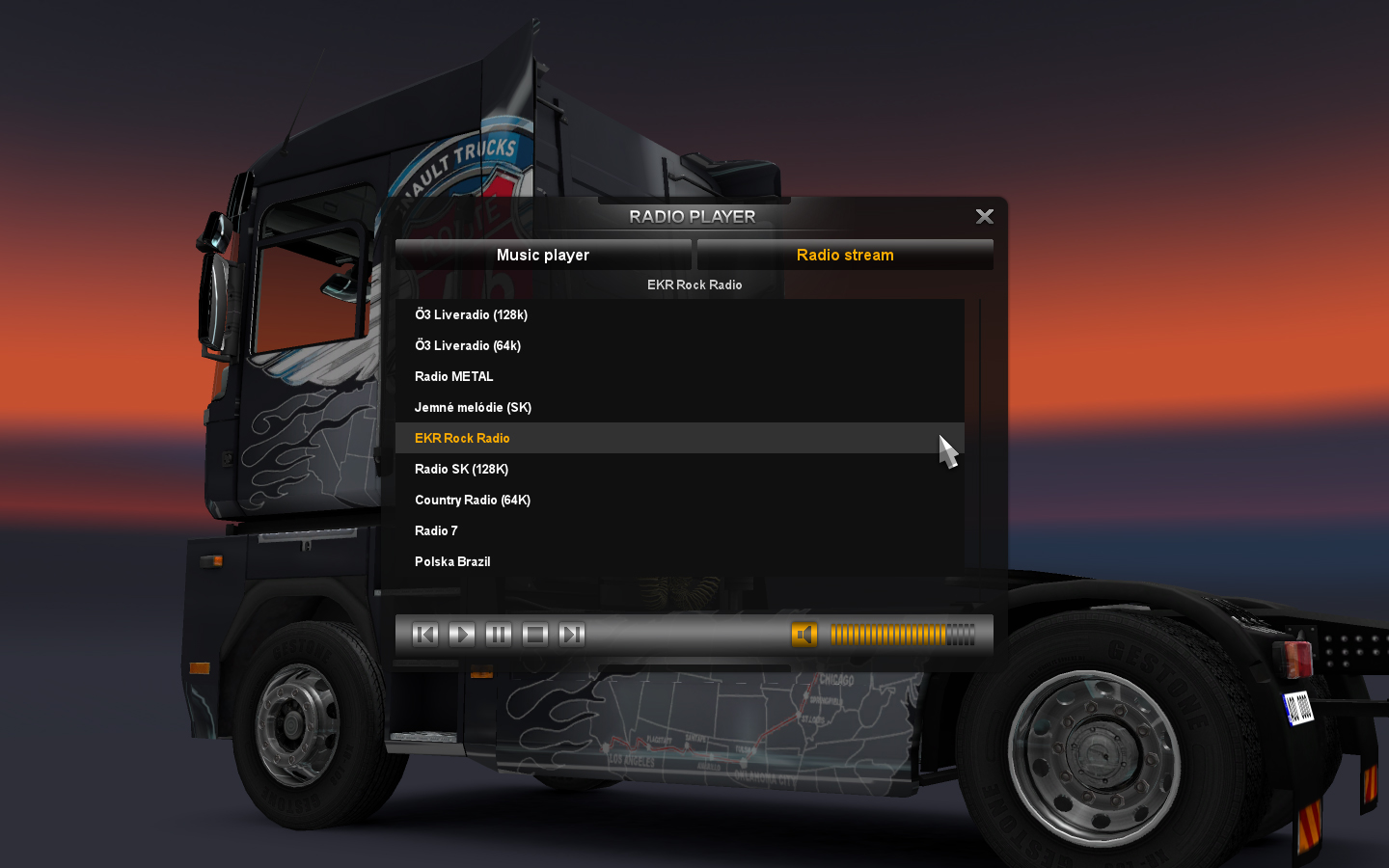 Euro Truck Simulator 2 Driving Bot