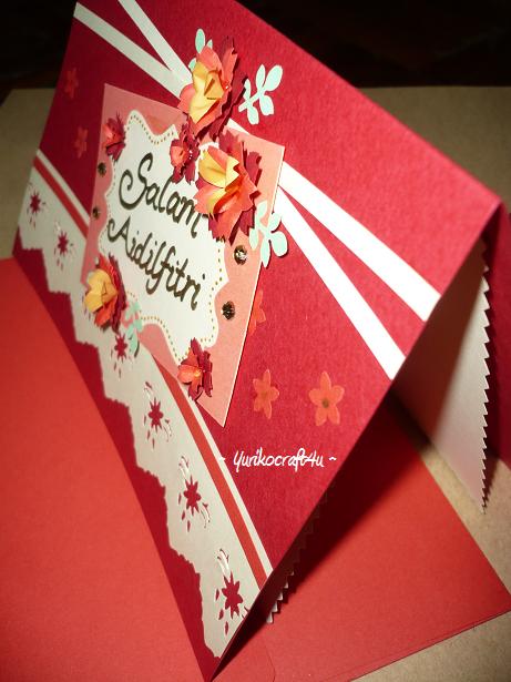 Handmade greeting cards by Yuriko: 2 more Raya Cards