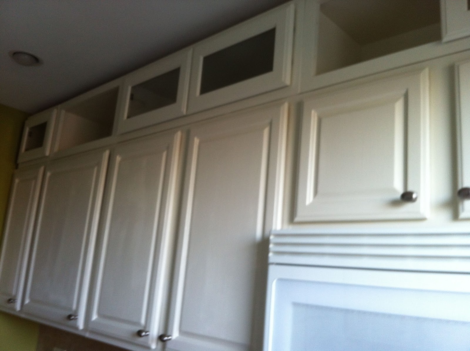 For more progress shots see Painting to Match Kraftmaid