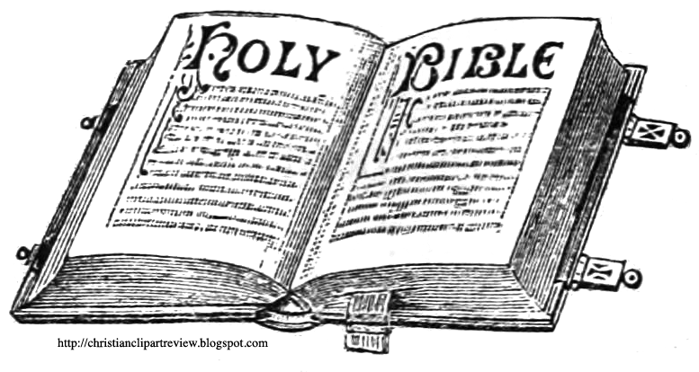 The Open Bible Chrismon | Christian Clip Art Review