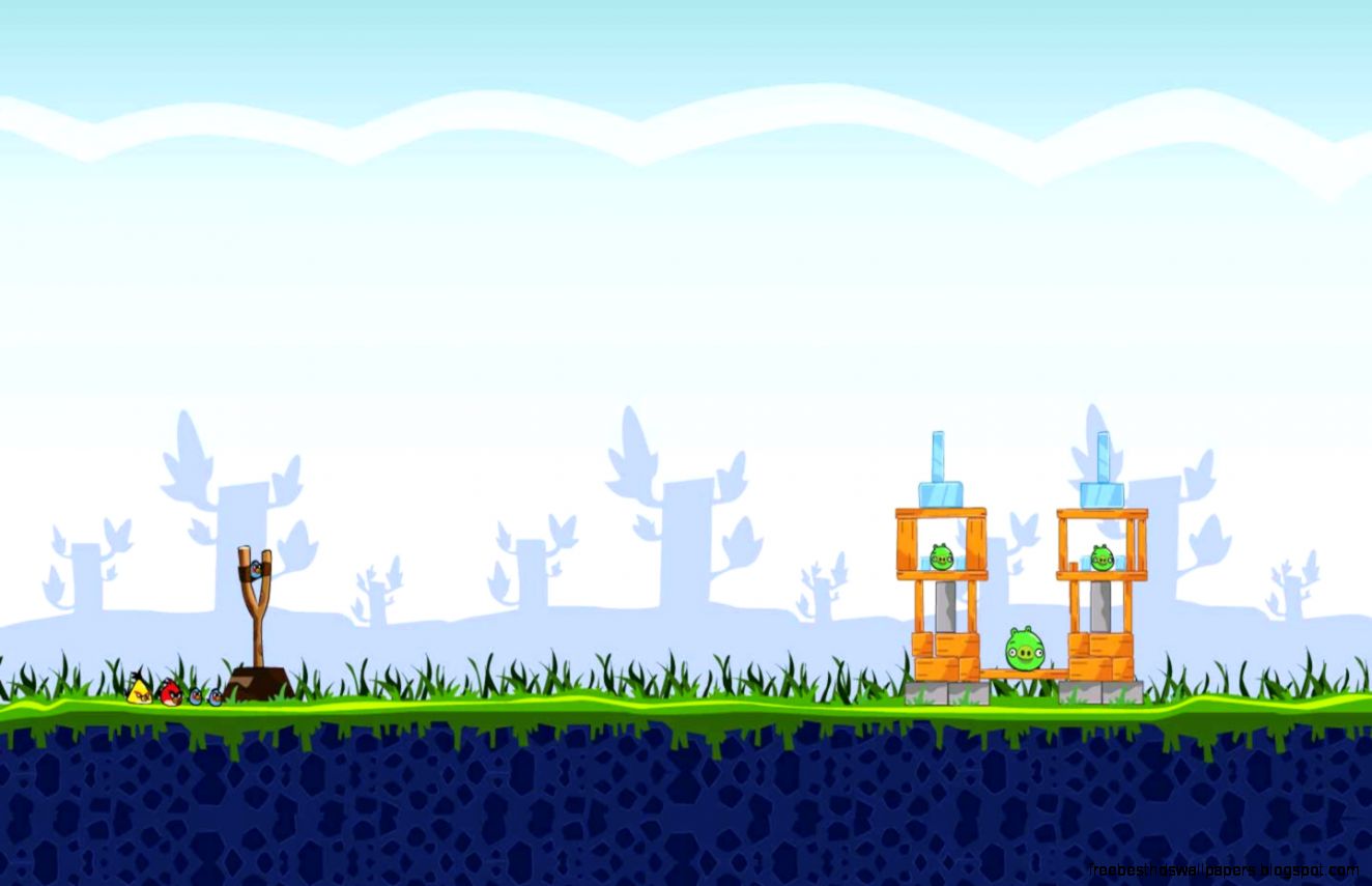 Angry Birds Game Hd Wallpaper  Wallpaper Gallery