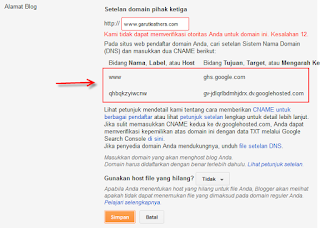  langkah Custom Domain Blogspot di Dewaweb #5 langkah Custom Domain Blogspot di Dewaweb.com