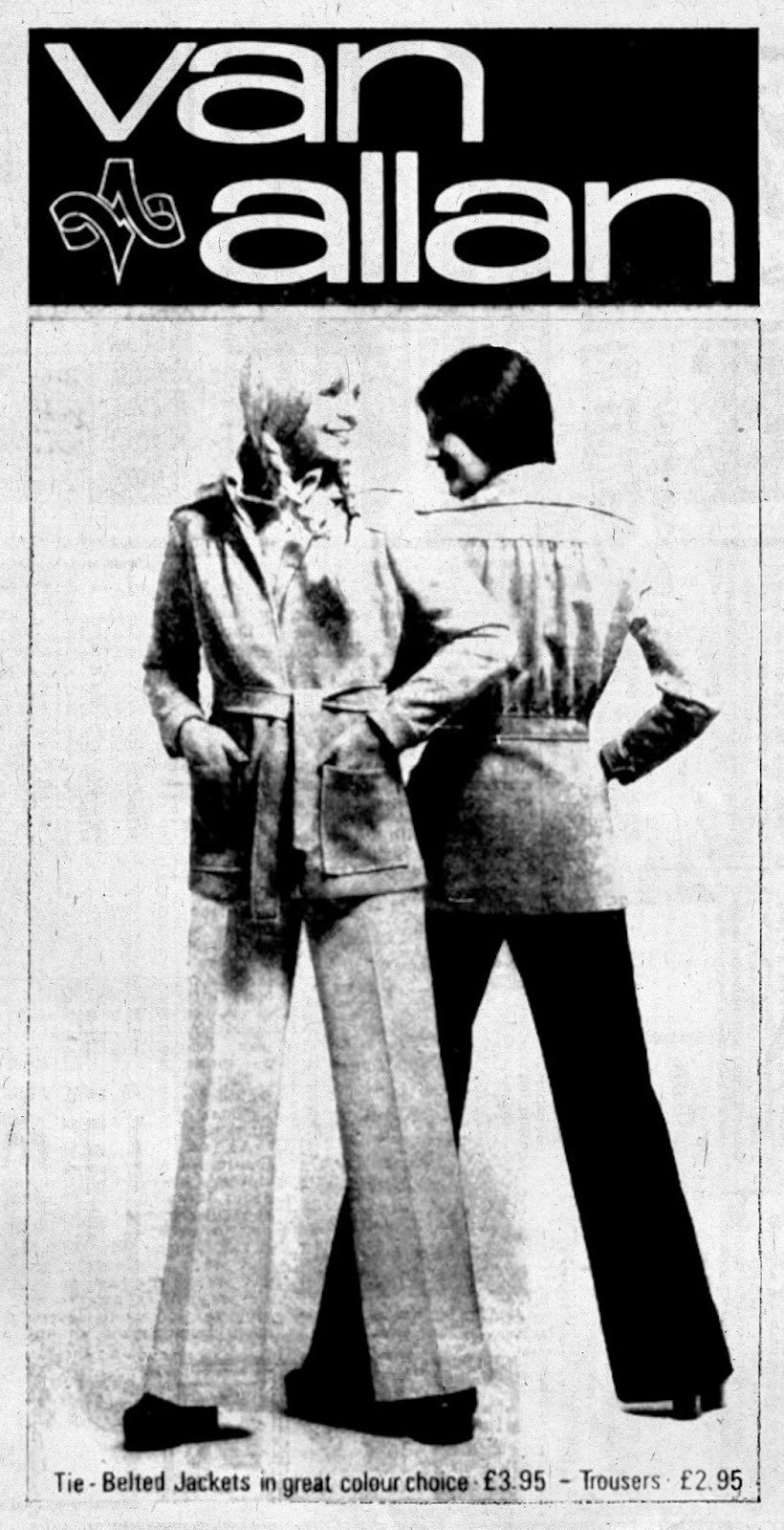 RETRO DUNDEE OVERGATE'S CLOTHES SHOPS 1974