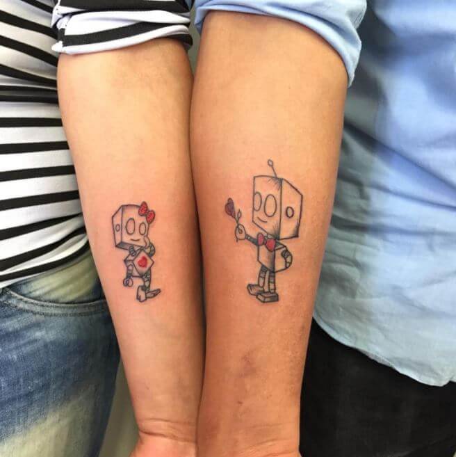 Unbelievable Couple Tattoos That Will Make Everyone Grab Their Phones
