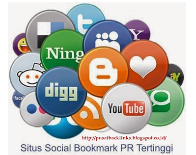 Backlink Berkualitas dari 50 Situs Social Bookmark terbaik PR tinggi 