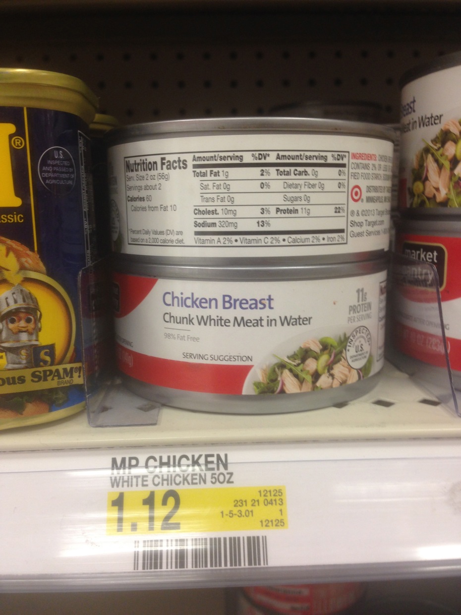 Healthy Grocery Chicken Breast Market Pantry 5 Oz Target