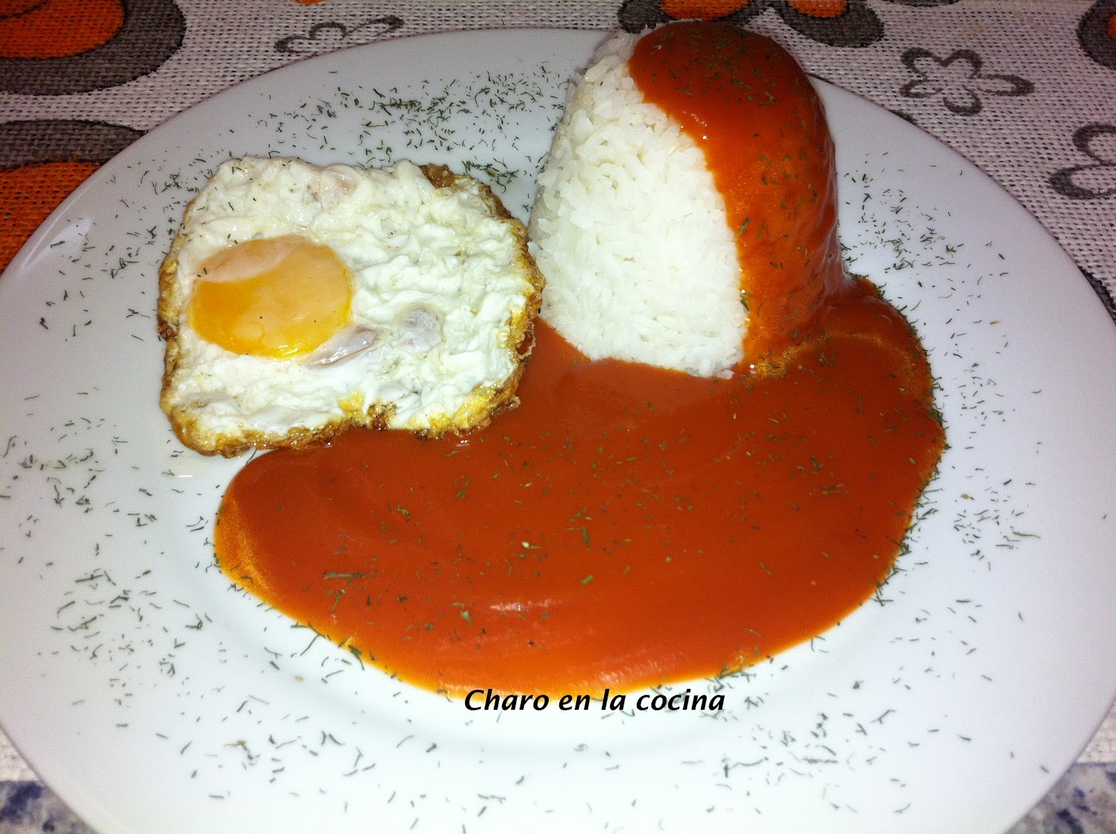 Charo en la cocina Arroz a