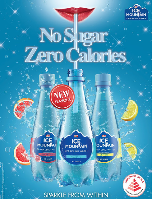 All New Ice Mountain Sparkling Water Classic Flavor - No Sugar & Zero ...
