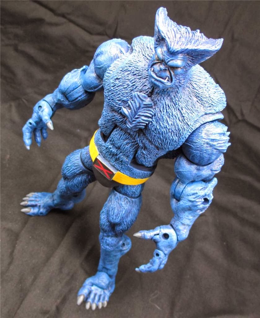 packratstudios CUSTOM MARVEL LEGENDS BEAST Action figure Jim Lee