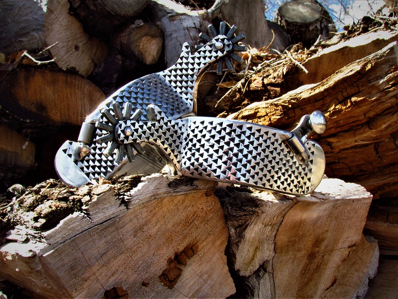 Cowboy Custom Spurs PARRY 196 RASP SPUR