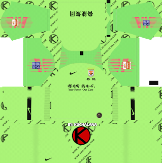 Shandong Luneng FC 2019 Kit - Dream League Soccer Kits