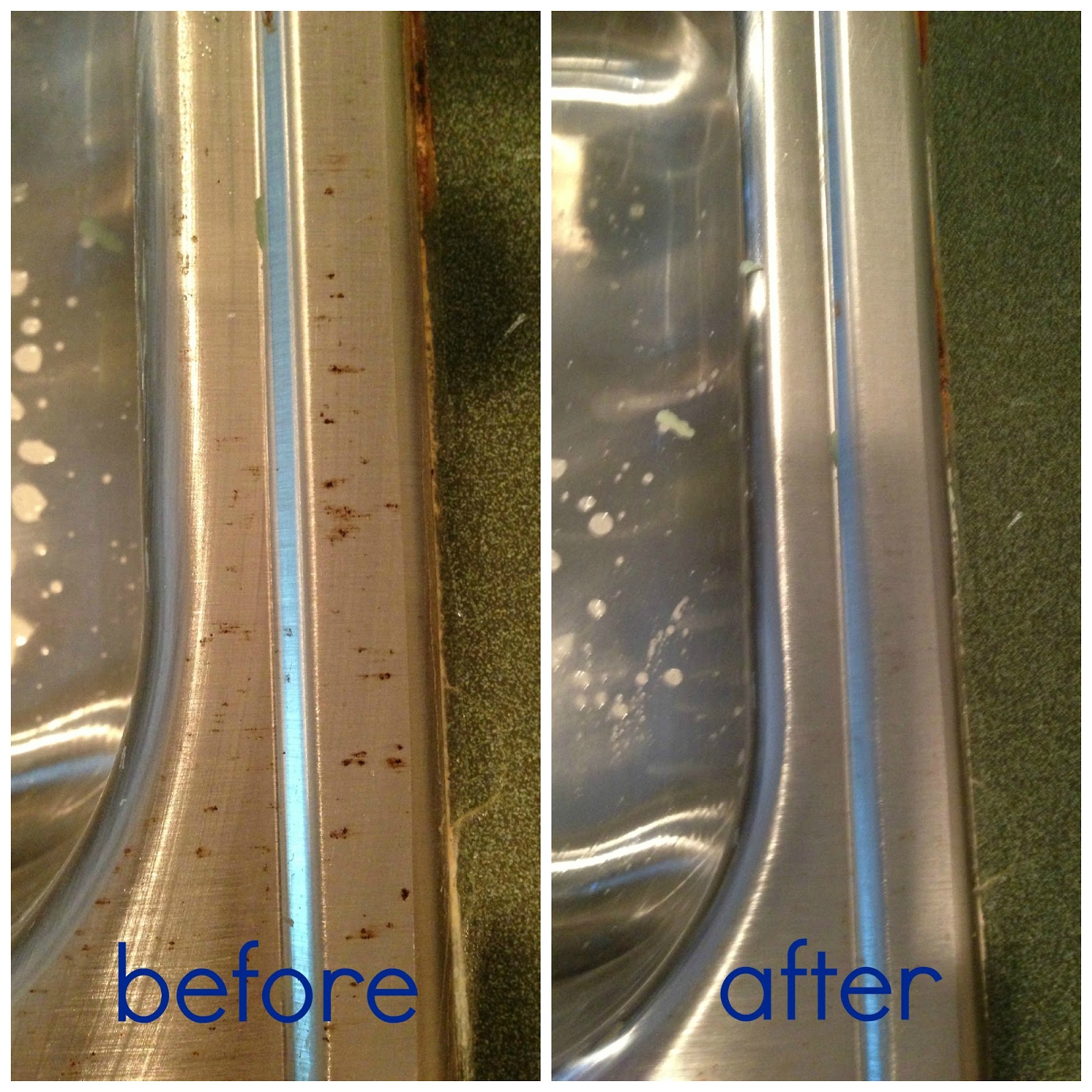 The Prudent Life: Removing Rust from Stainless Steel