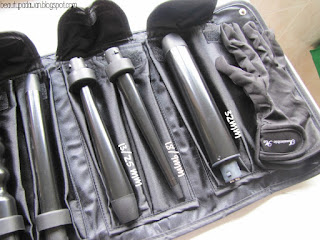 Irresistible Me Sapphire 8-in-1 Curling Wand: 13/25mm wand, 18/9mm wand, 32mm wand