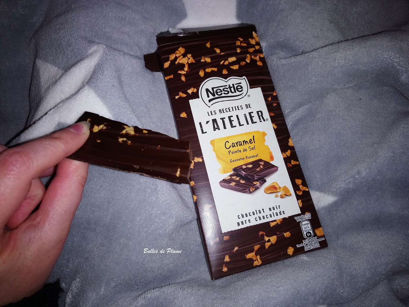 Barre Et Tablette De Chocolat - Recettes L Atelier Noir Caramel