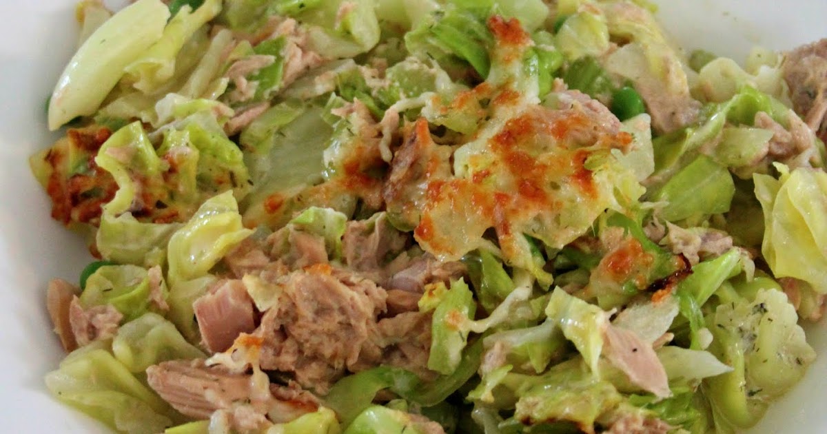 Jo and Sue Keto Tuna Cabbage "Noodle" Casserole