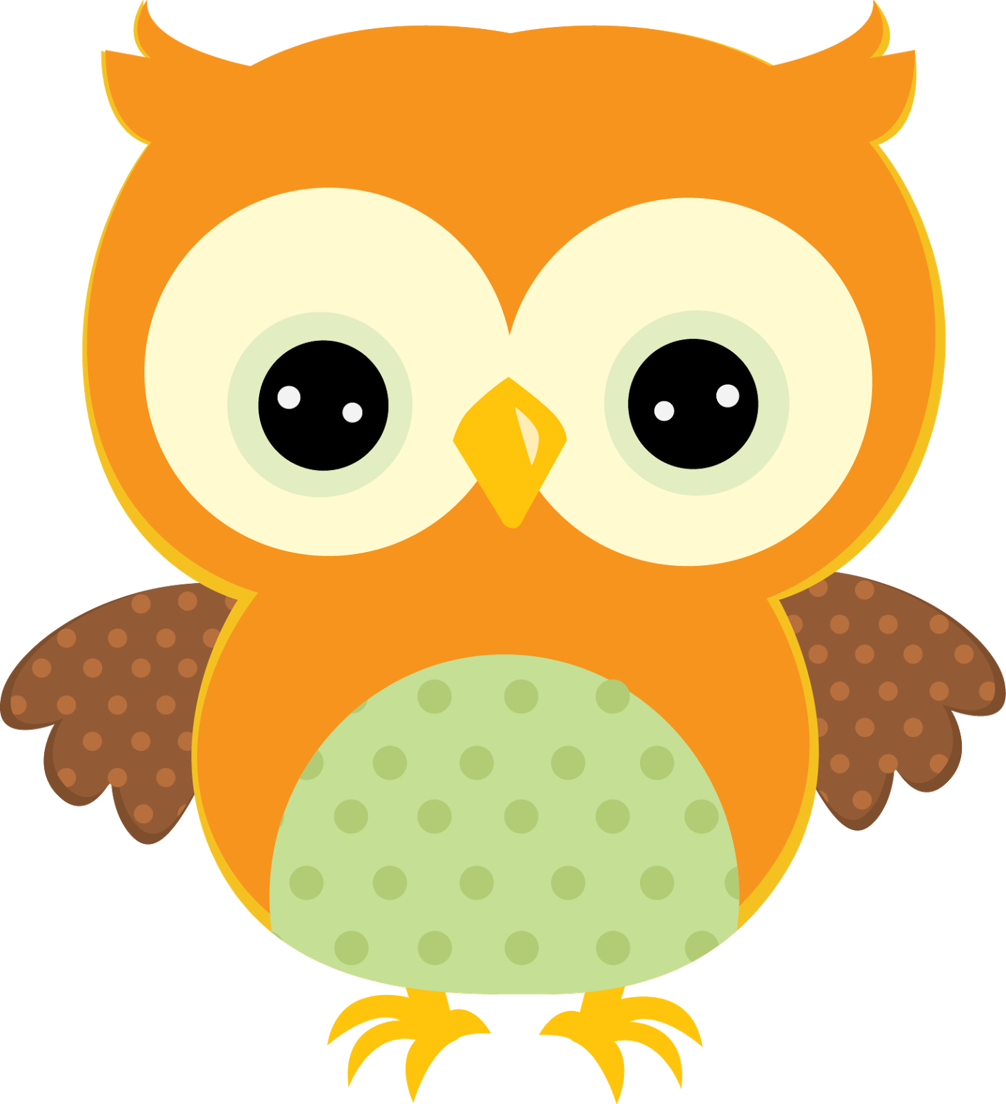 clip art orange owl - photo #8