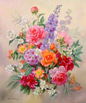 pinturas-realistas-de-flores-al-oleo