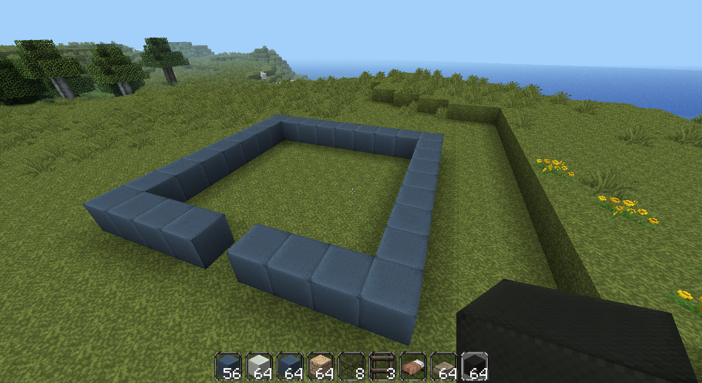 Minecraft I Como Construir uma Casa Medieval 3 [MUNDO QUADRADO] 