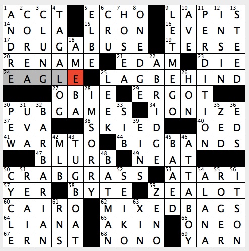 rex parker does the nyt crossword puzzle 1960 1 brenda lee hit tue 6 11 13 six sided randomizer czech republic river pong purveyor got it in radio lingo