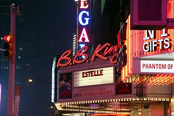 The venue of Estelle performance B.B King NY