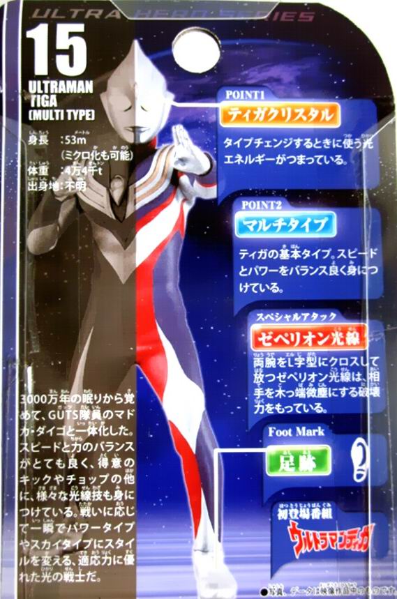 Robot Art: Ultraman Hero Series~Ultraman Tiga Multi Type~New Mold